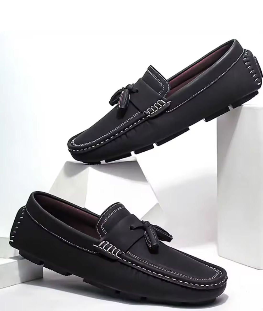 Mocassins Classiques À Glands Pour Homme - Le Mocassin