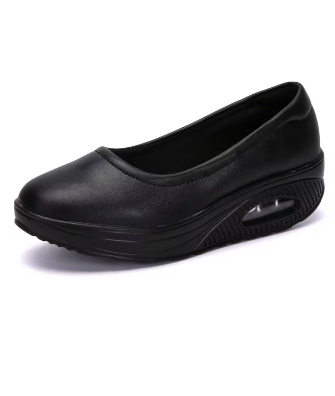 Mocassin Ballerine Vernis À Bout Rond - Le Mocassin