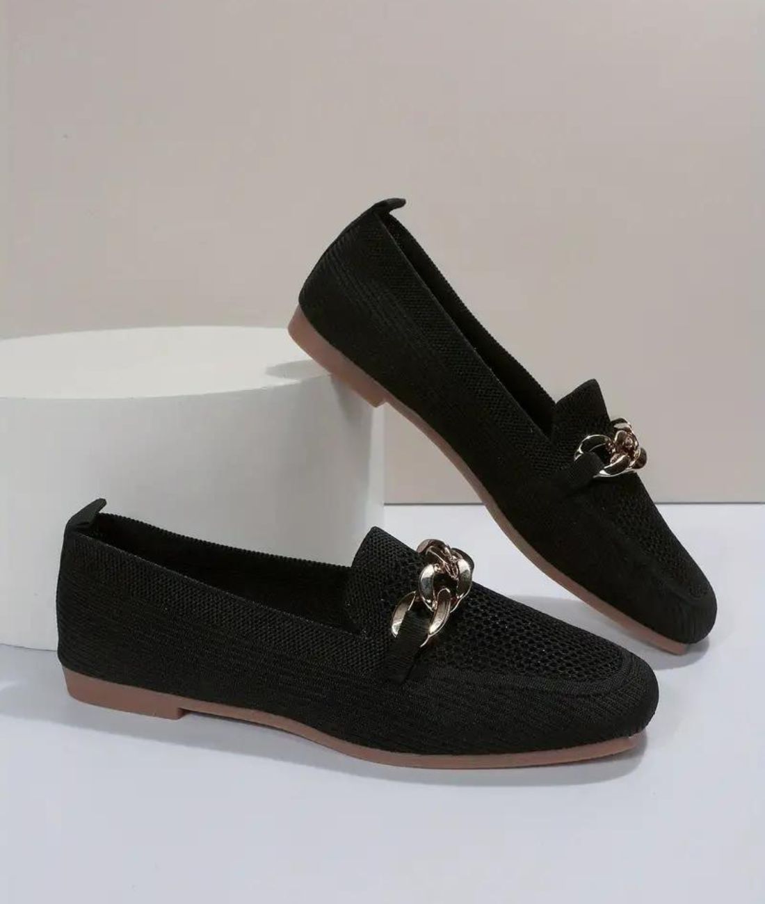 Mocassin Mary Jane Noir Style Rock - Le Mocassin