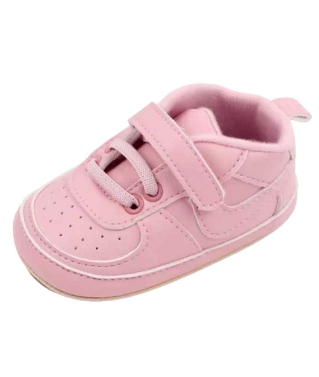 Mocassins Ajourés À Lacets Style Baskets Pour Bébé Fille - Le Mocassin