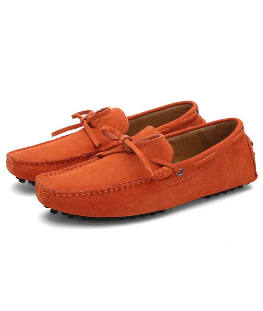 Mocassins Bateau Effet Daim Colorés Homme - Le Mocassin