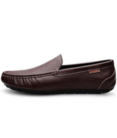 Mocassin Bateau Grande Taille En Cuir Pour Homme - Le Mocassin