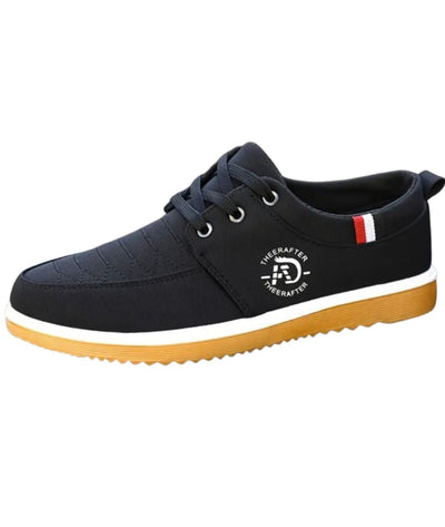 Mocassins Bateau Noirs Bicolores À Lacets Pour Homme - Le Mocassin