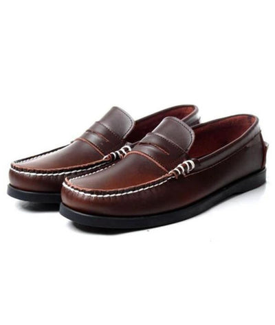 Mocassins Bateau Vintage Pour Homme - Le Mocassin