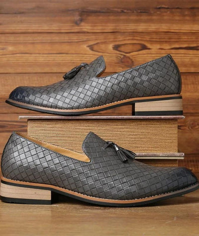 Mocassins Chics En Cuir À Gland Pour Hommes - Le Mocassin