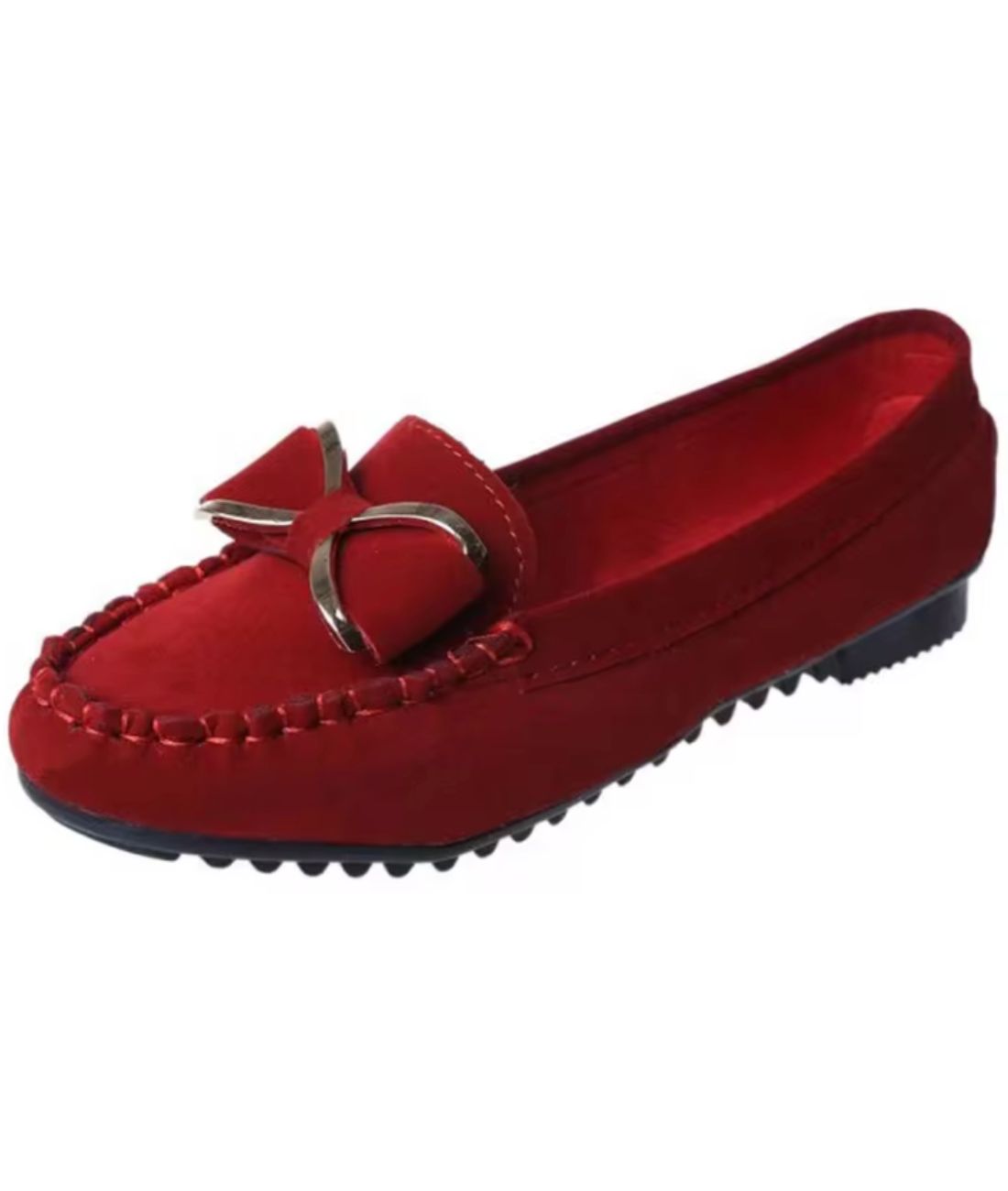 Mocassins Classiques En Daim Pour Femmes - Le Mocassin