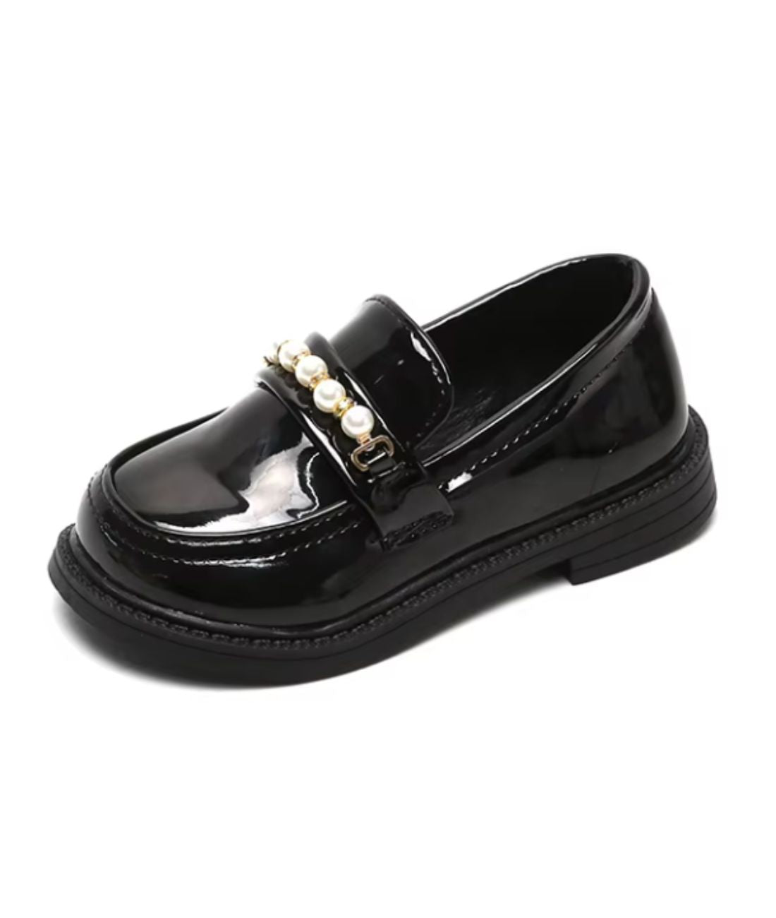 Mocassins En Cuir Et Perles Pour Filles -Le Mocassin