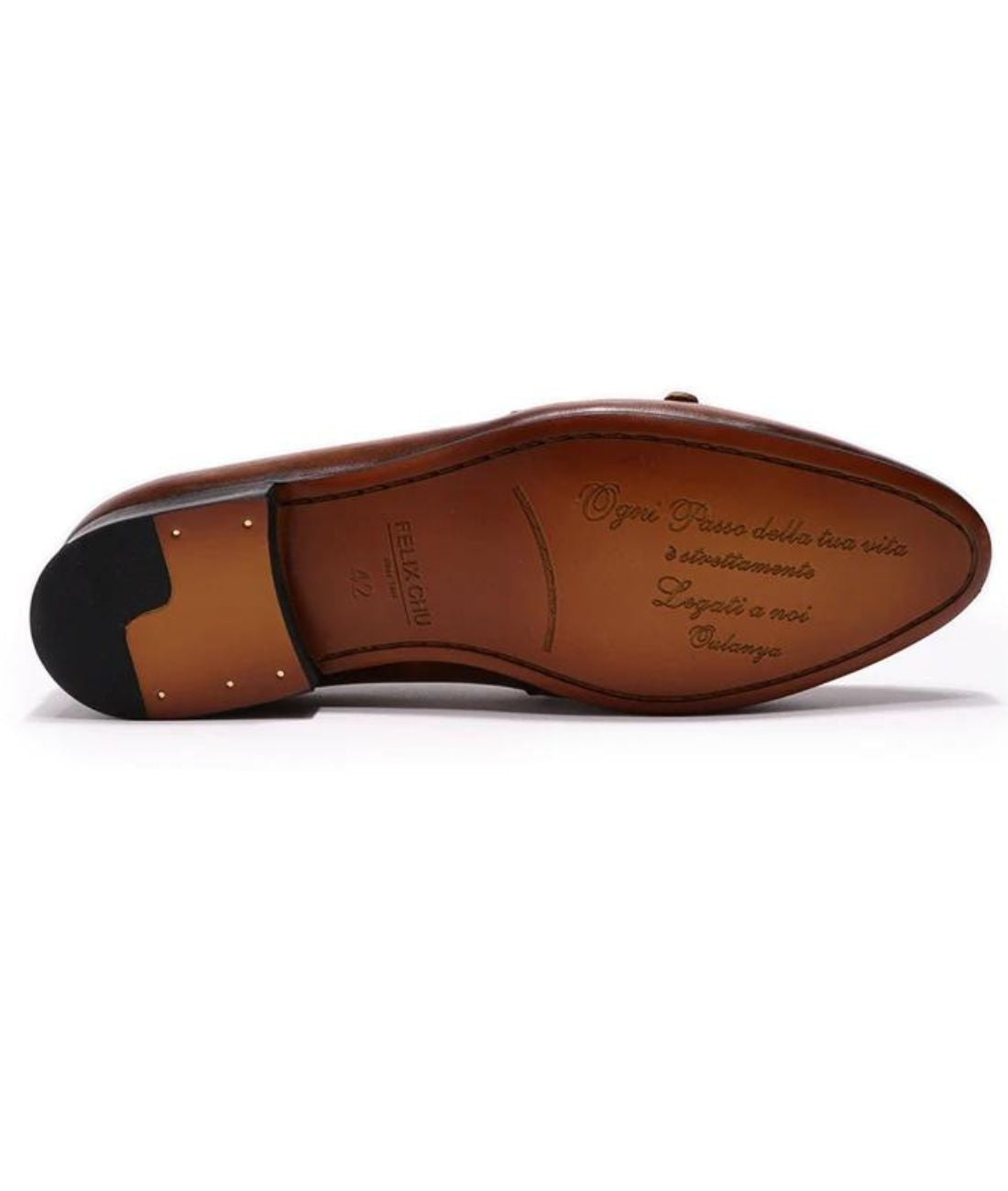 Mocassins En Cuir Véritable Marron Foncé Pour Homme - Le Mocassin