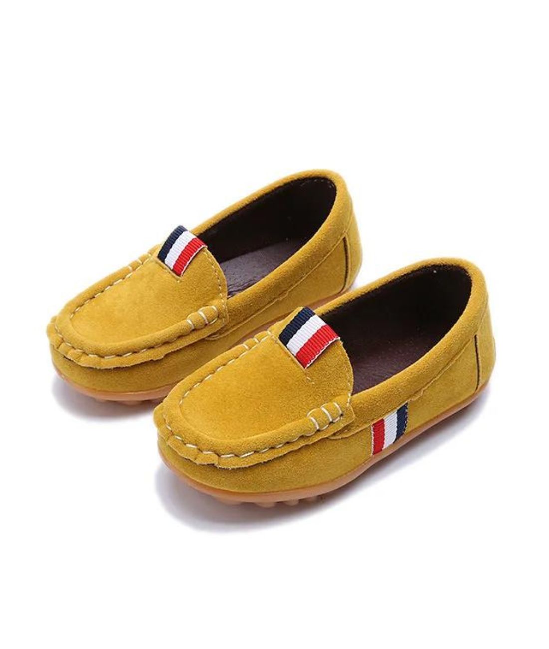 Mocassins En Daim Pour Bébés - Le Mocassin