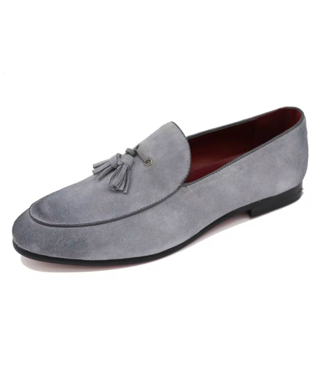 Mocassins Daim Souple Classique À Glands Homme - Le Mocassin