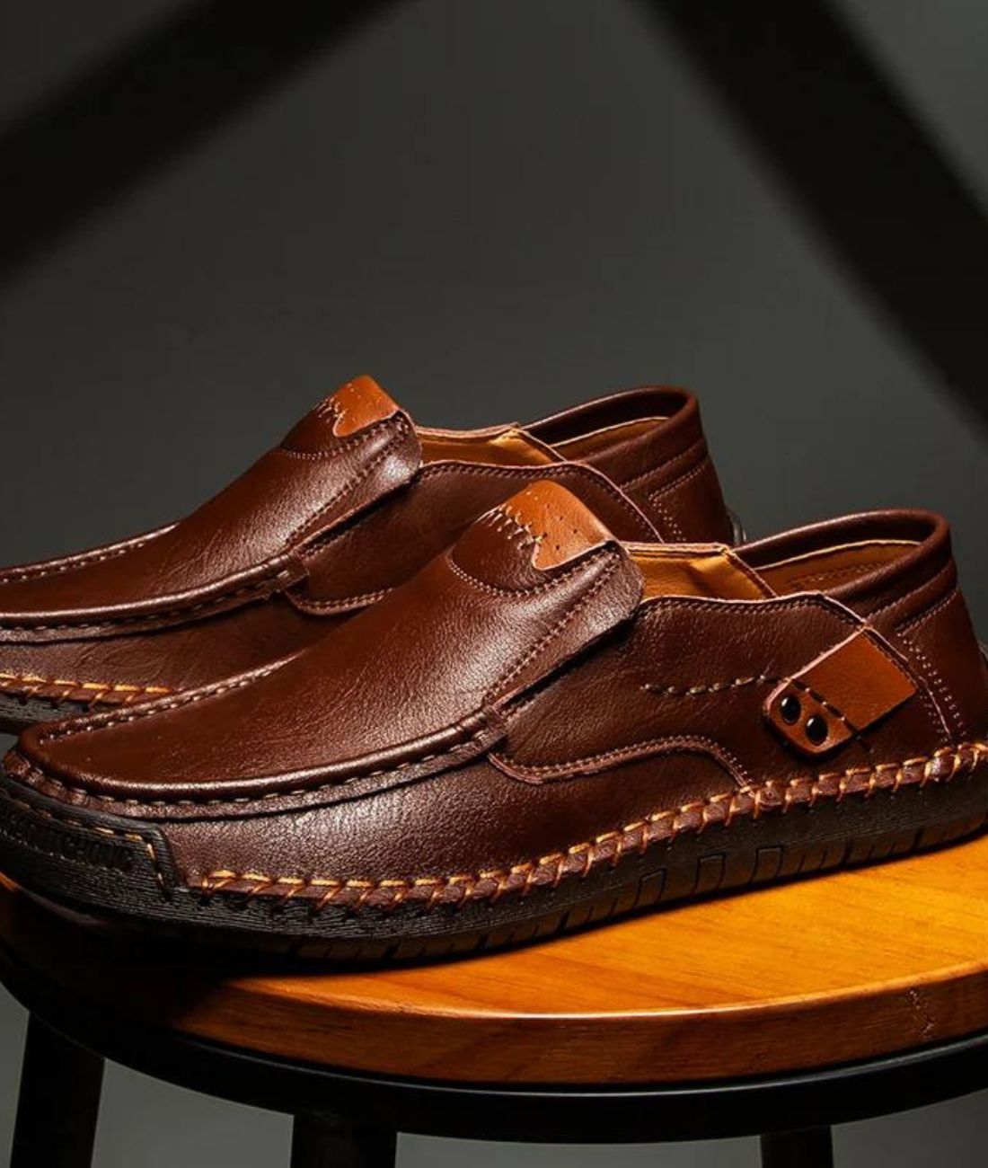 Mocassins D’été En Cuir Synthétique Pour Hommes - Le Mocassin