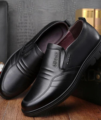 Mocassins En Cuir Synthétique Légers Pour Hommes - Le Mocassin