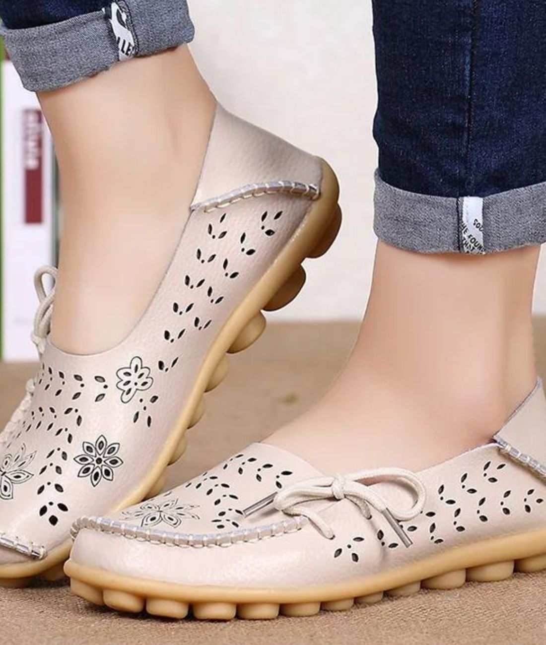 Mocassins D’été Ajourés Pour Femme - Le Mocassin