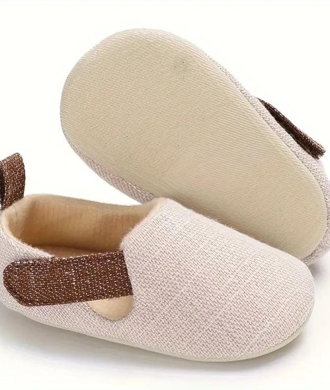 Mocassins Bateau Avec Fermeture Velcro Pour Bébé