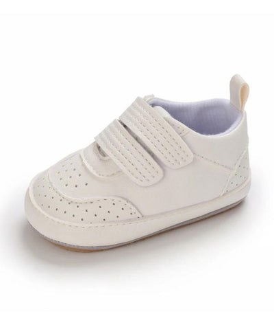 Mocassins À Fermeture Velcro Style Bateau Pour Bébé - Le Mocassin