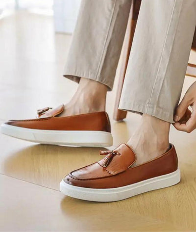 Mocassins À Glands Au Design Original Pour Homme - Le Mocassin