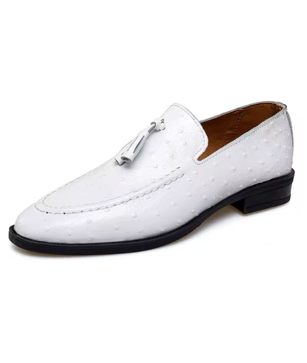 Mocassins Chaussures Vernis Homme Mocassin Chaussure Mariage Homme Blanche Mocassins À Glands Vernis