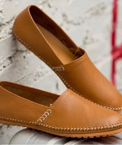 Mocassins Italiens En Cuir Véritable Pour Homme - Le Mocassin