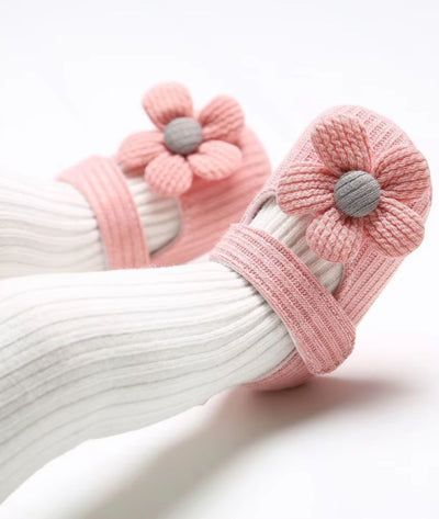 Mocassins Mignons À Fleurs Pour Bébé Fille - Le Mocassin