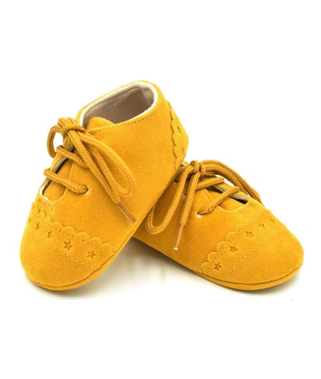 Mocassins Montants À Lacets Effet Craquelé Bébé Garçon - Le Mocassin