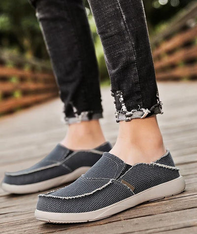 Mocassins Orthopédiques Coutures Apparentes Homme - Le Mocassin