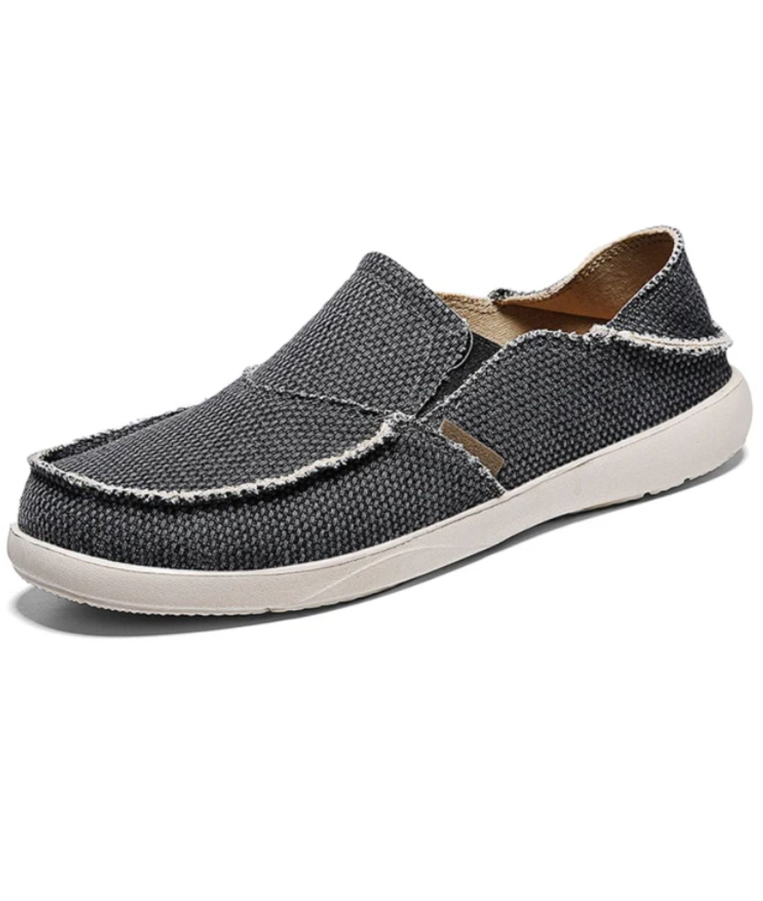 Mocassins Orthopédiques Coutures Apparentes Homme - Le Mocassin