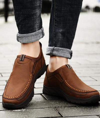 Mocassins Orthopédiques de Marche Pour Homme - Le Mocassin