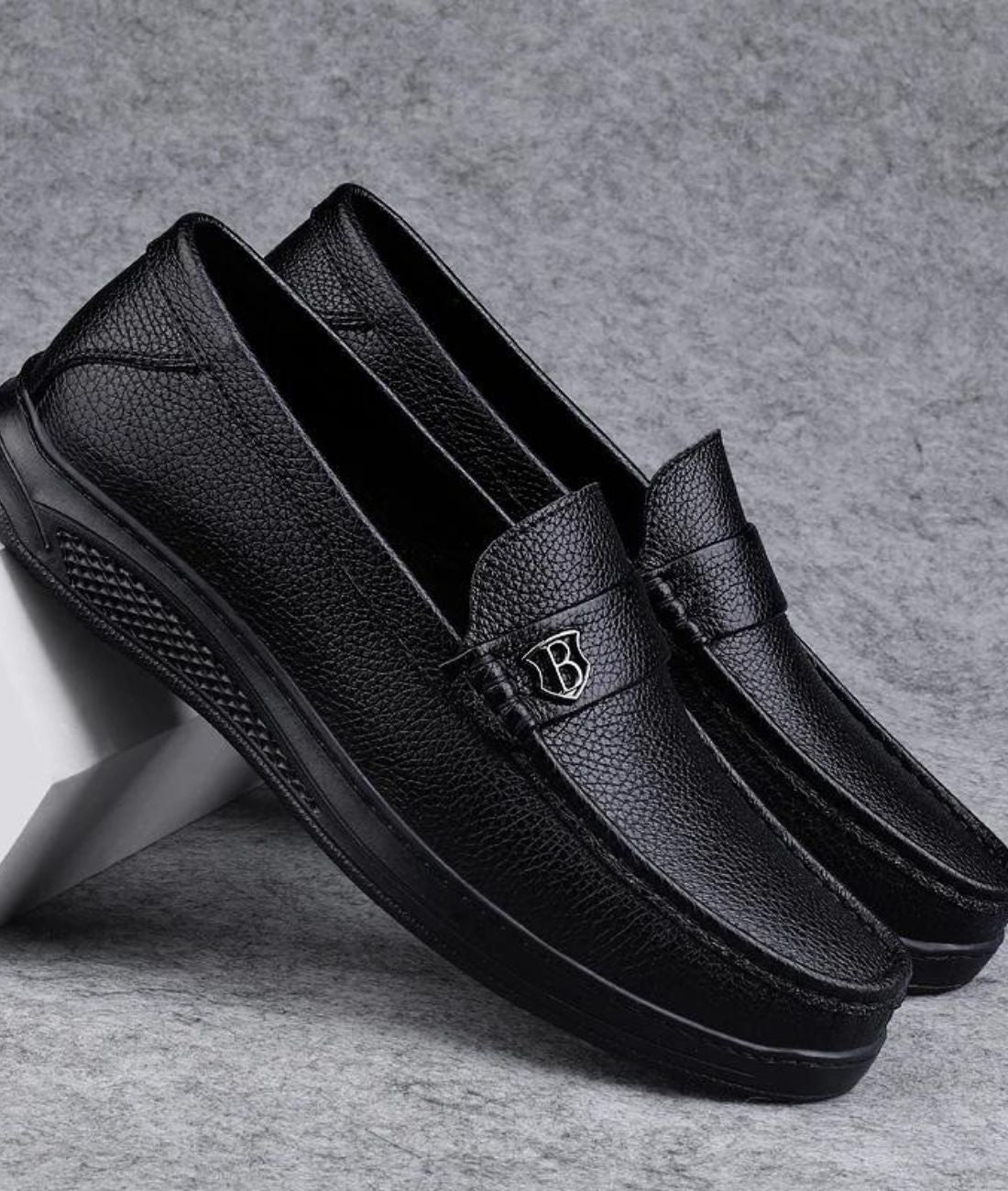 Mocassins Orthopédiques À Semelle Épaisse Pour Homme