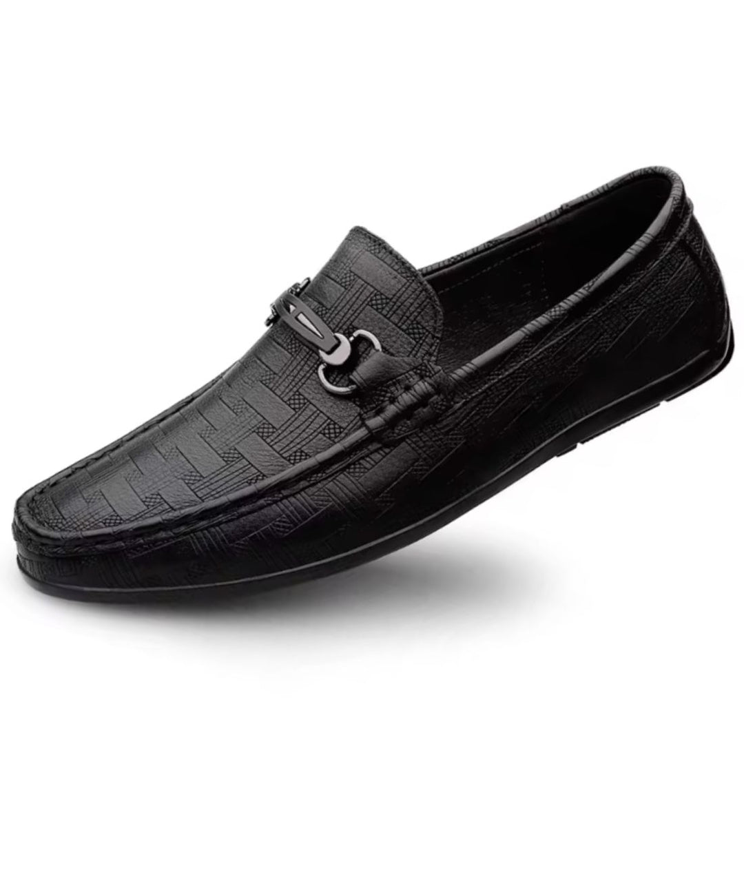 Mocassin fashion homme pied large