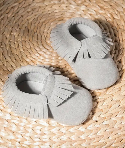 Mocassins Premiers Pas En Coton Pour Bébé - Le Mocassin