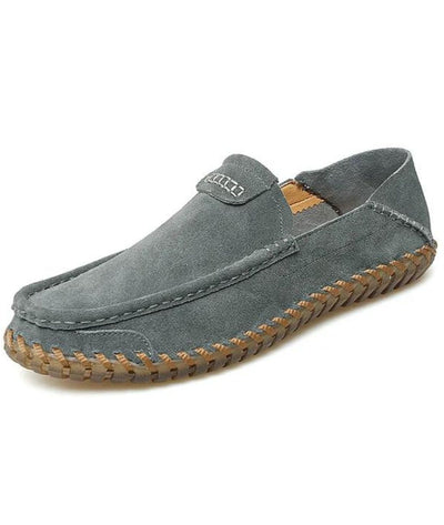 Mocassins Respirants En Daim Véritable Pour Hommes - Le Mocassin