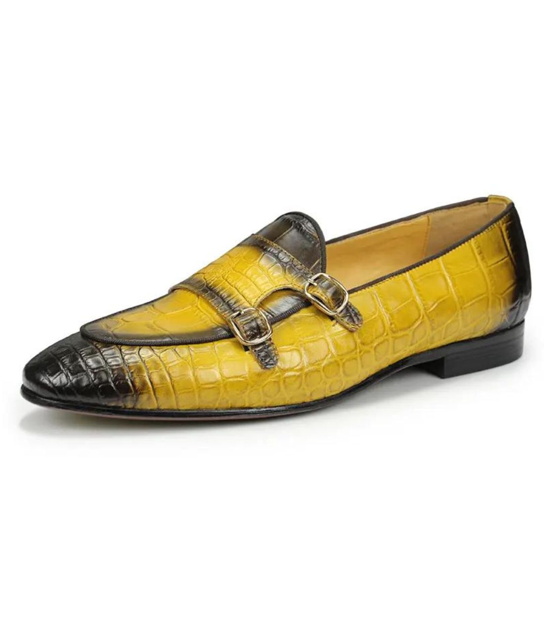 Mocassins Souples Bicolores Effet Cuir - Le Mocassin