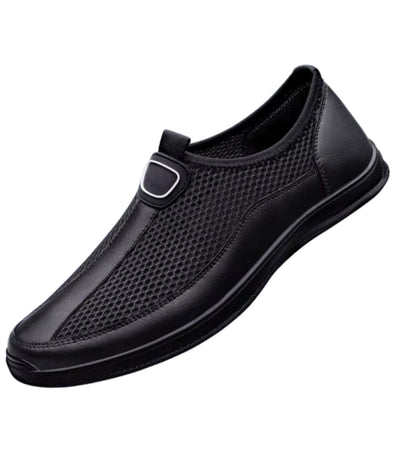 Mocassins Souples En Mesh Avec Motif Surpiqures - Le Mocassin