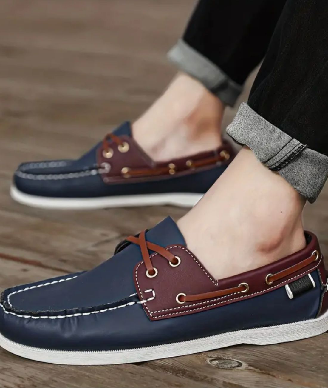 Mocassins Souples Tendances Cuir Synthétique Homme - Le Mocassin