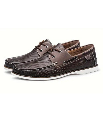 Mocassins Style Bateau En Daim Pour Homme - Le Mocassin