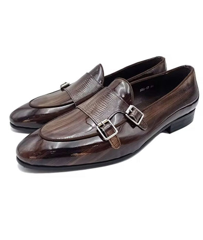 Mocassins Vernis Marrons De Luxe - Le Mocassin